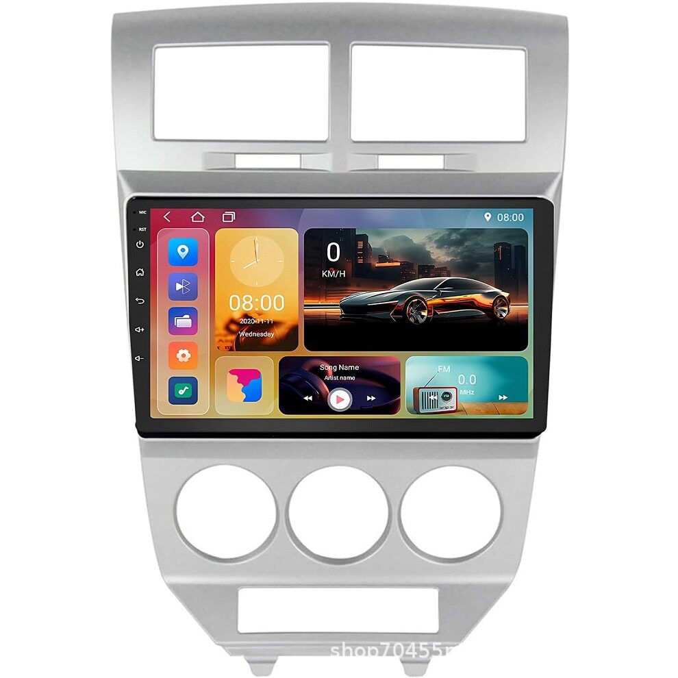 跨境专用道奇酷博DodgeCaliber安卓智能中控车载导航Carplay
