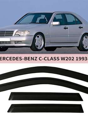 适用奔驰MERCEDES-BENZC-CLASSW202Sedan1993-2000晴雨挡侧窗