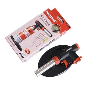 岩谷卡式喷火枪头喷灯烧猪毛喷枪烘焙家用喷头艾条点火器验金焊枪