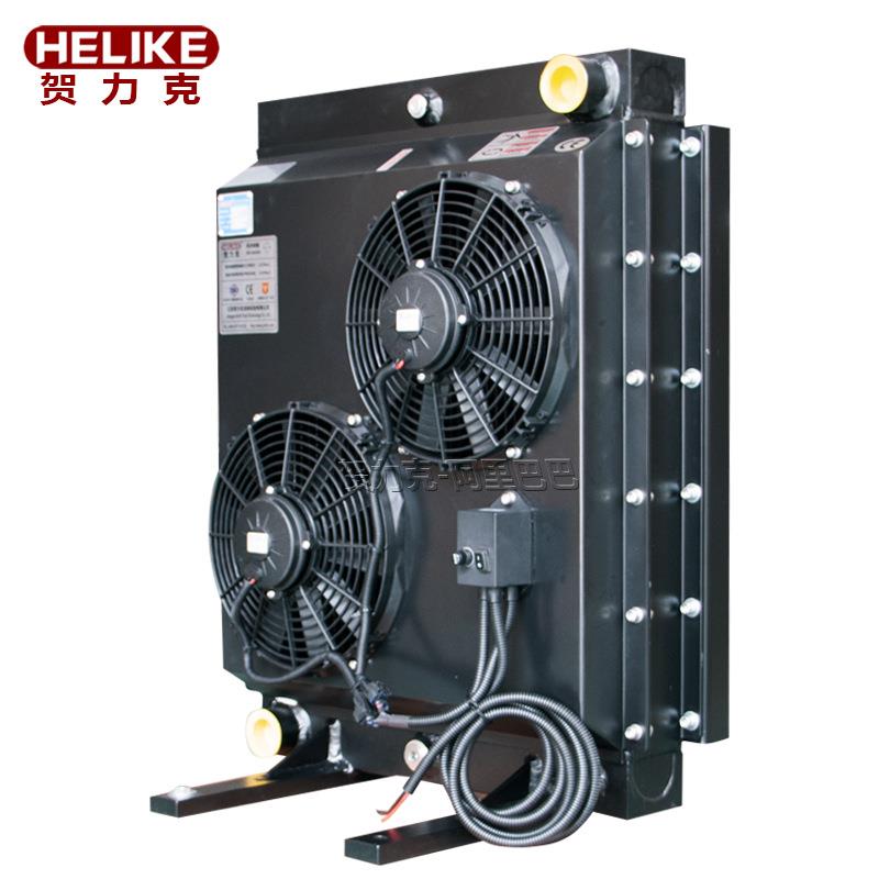 DXT风冷贺力克散热器工程车散热行走工程机械风冷24V风扇自带温控