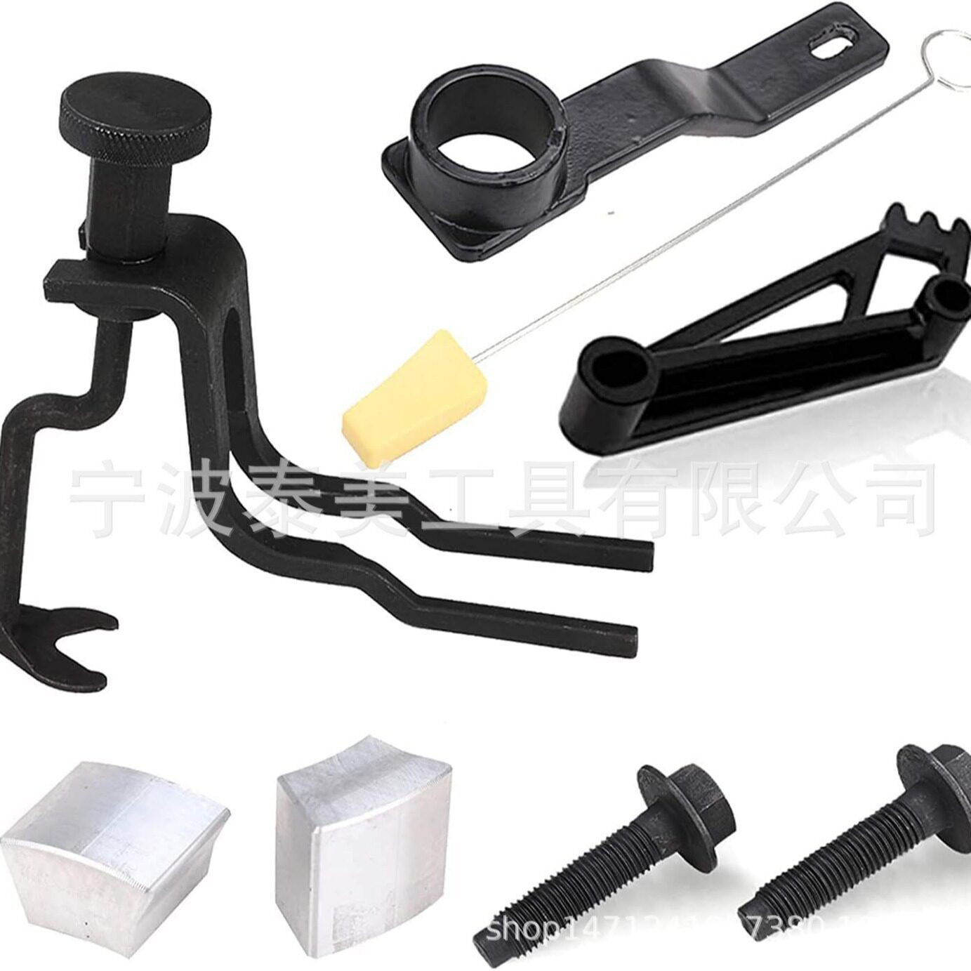 适用于福特3V4.6L5.4L6.8L发动机气门弹簧压缩机曲轴定位工具