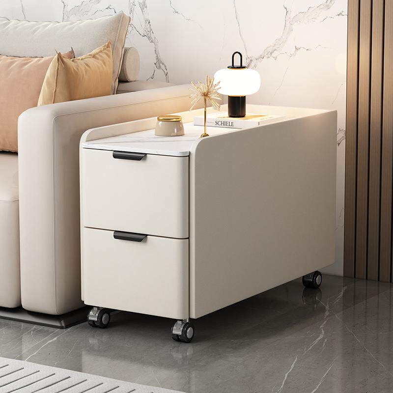 沙发边柜侧边柜客厅沙发茶几高款隔断超窄现代简约轻奢可移动边柜