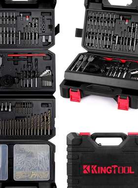 卡孚418Pcs建工钻麻花钻木工钻钻头套装