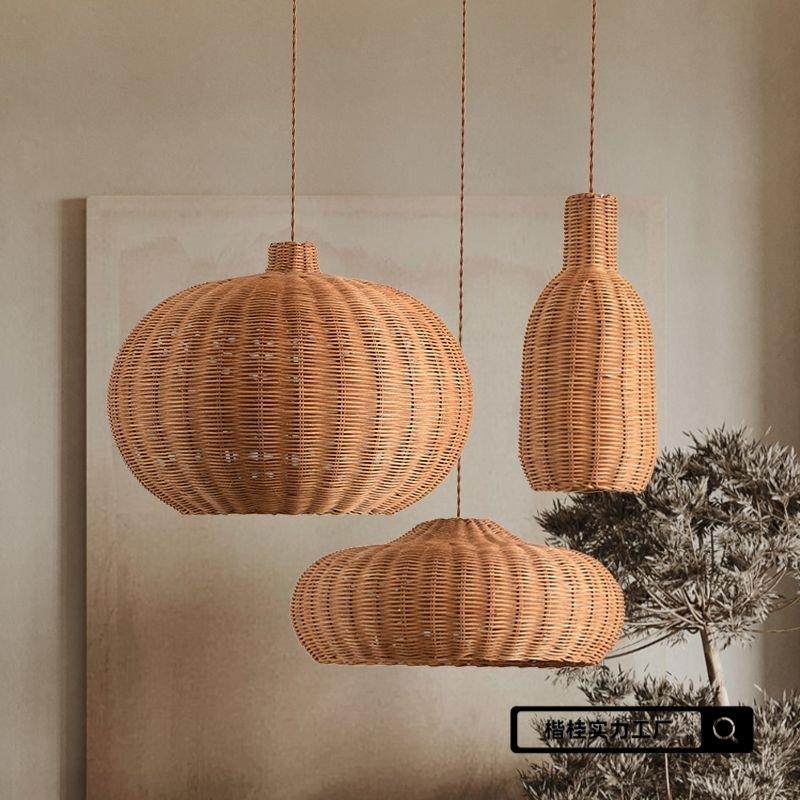 东南亚藤编吊灯创意手工编织复古灯罩个性火锅店鸟巢竹编房子吊灯,金属材料及制品,金属加工件/五金加工件,淘宝优惠券,粉丝福利购,淘宝优惠卷