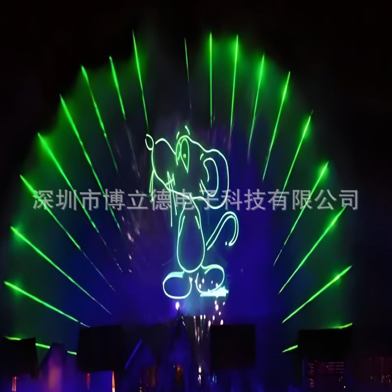 户外景观喷泉水舞灯光秀水幕电影程控喷泉音乐景观设备厂家全息