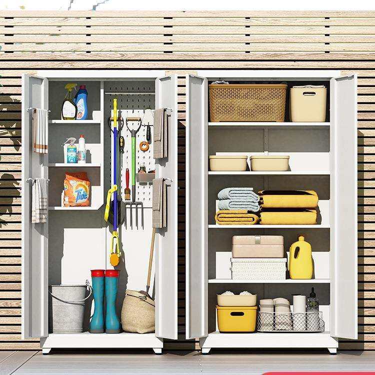 户外庭院工具杂物收纳柜室外阳台储物柜子家用拖把保洁柜防水防晒,特色手工艺,其他特色工艺品,淘宝优惠券,粉丝福利购,淘宝优惠卷
