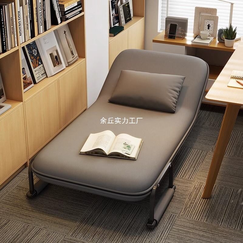 耐用折叠坐小型躺午休躺椅懒人可办公室结实坐卧可午睡两用沙发床