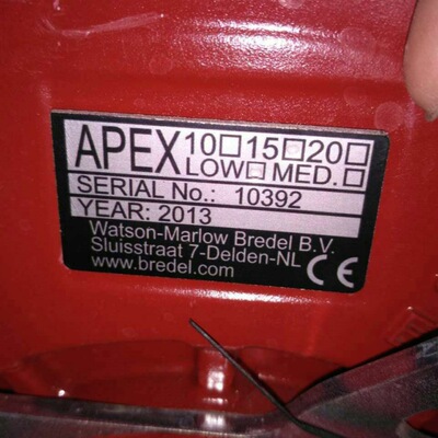 Bredel软管泵_APEX10软管泵_ APEX15软管泵_APEX20软管泵_NBR软管