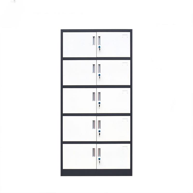 广西拆装文件铁皮柜档案资料财务通体五节柜文件柜储物