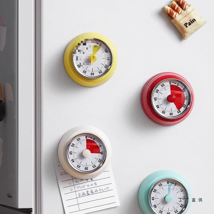 青崎机械计时器厨房做饭定时提醒器可视化时间管理闹钟磁吸