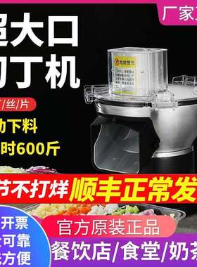 切丁机商用电动多功能小型蔬菜土豆萝卜片丝切块机切丁神器全自动