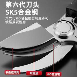 德国品质剪树枝专用剪刀园艺果树修枝剪sk5家用修花省力剪子园林