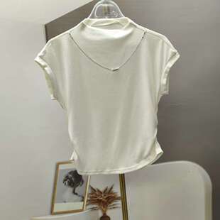 S016-1 简约休闲T恤夏季无袖上衣