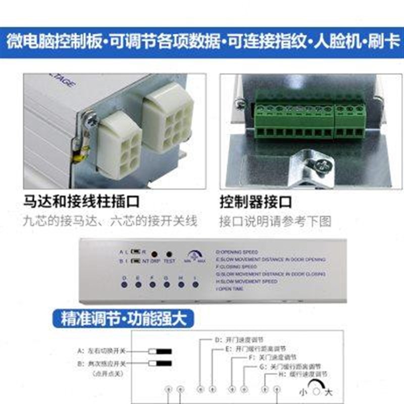 自动门感应门机组电动门玻璃门轨道装置I手机遥控无线医院学校工
