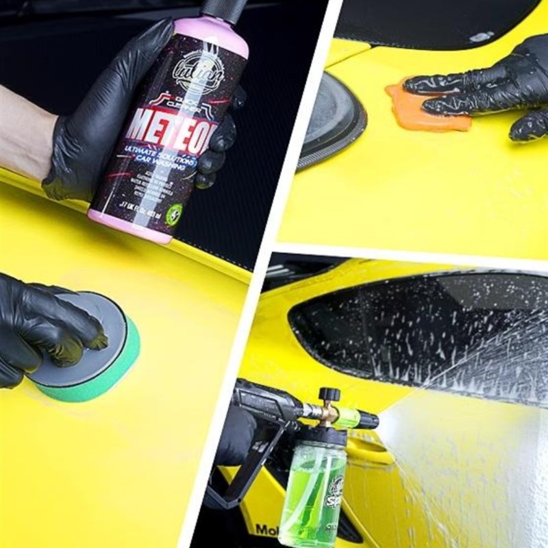 绿田流星车衣h清洁膏改色膜顽固污渍去污清洗剂汽车清洁洗车液