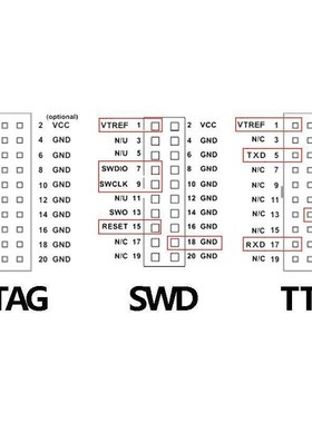 jlink V11仿真器STM32单片x机烧录下载器 编程调试器 GD32 MM32 A