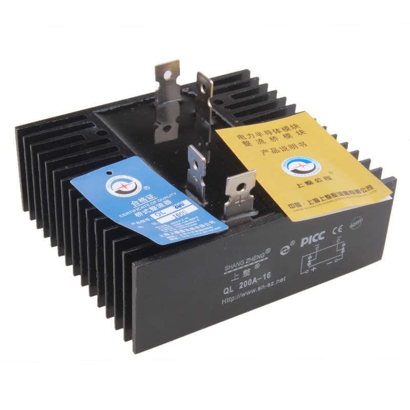 SHANGZHENG上整整流器 QL300A-16 QL200A-1M6 QL150A-16 带散热器