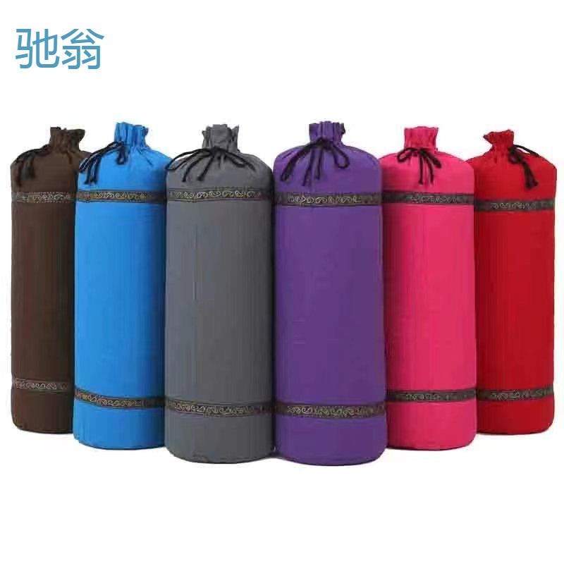 nrq瑜伽抱枕艾扬格新款瑜伽辅具圆柱H形孕妇靠垫荞麦抱枕现货