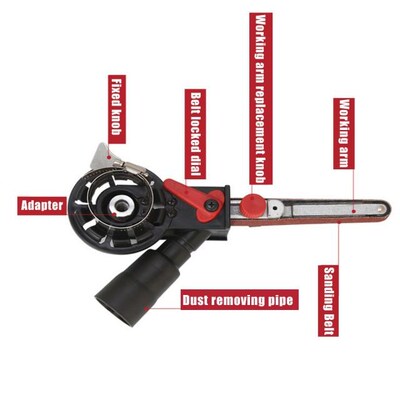 M10/M14 Sanding Belt Adapter Attachment Converting 1W00/115/