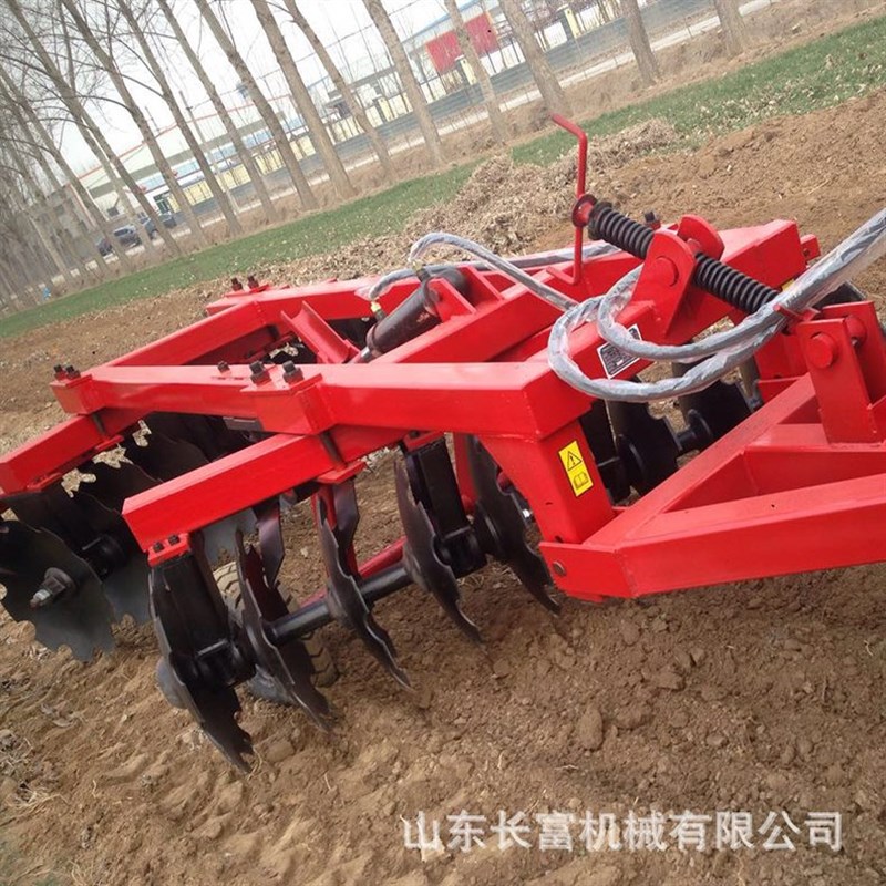 拖拉机牵引圆f盘耙 液压重型耙1BZ 2.5 悬挂式圆盘犁 24片翻地耙