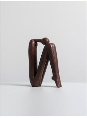 圆头人摆件酒店样板房家居y客厅简约玄关可爱送礼北欧装饰品