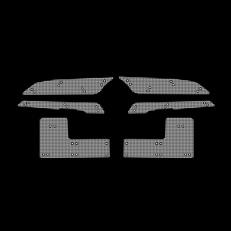 适用于25款C级C200 C260水箱防虫网中网防尘罩防X蚊虫杂物棉絮