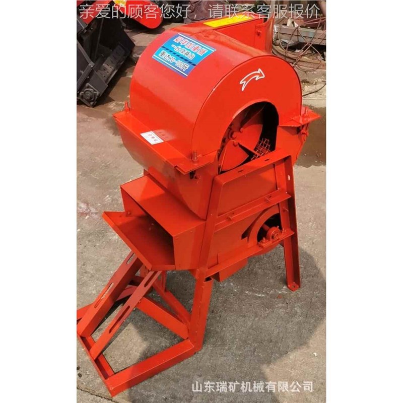 用电两用粒稻i谷脱机 家脱粒机油菜籽脱油30型稻麦粒机