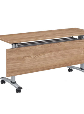 臻远 ZY-ST-iQG-G130 培训桌 1200*500*750 浅胡桃木色 按张销售