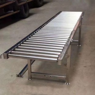 无动力滚筒输送机流水线分拣x输送带卸货神器滑梯有动力滚轮生产