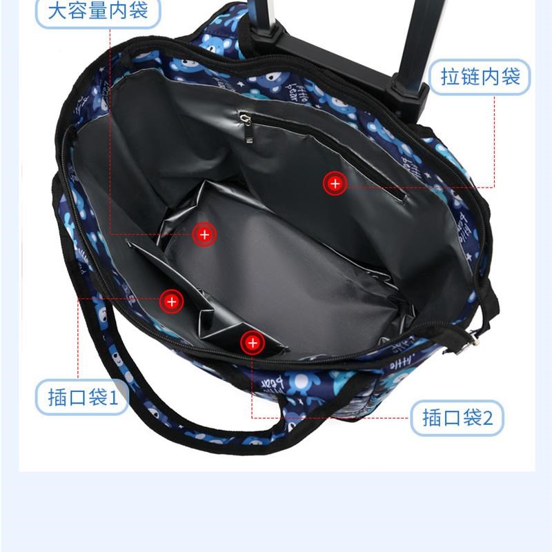 万向轮买菜小拉车家用便携购x物车折叠拖车拉杆小推车购物袋手拉d