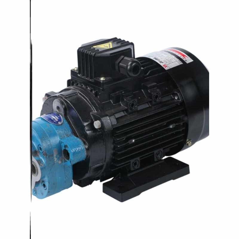 液压CB-B4/6/10/16锯床齿轮油泵电机组CBR-2.5JZ 0.37/W0.55KW润