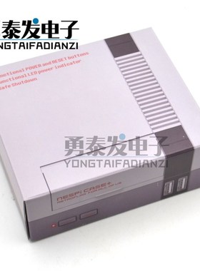 升级版Nespi Casne+ 适用于树莓派3B/3B+游戏机复古外壳Retroflag