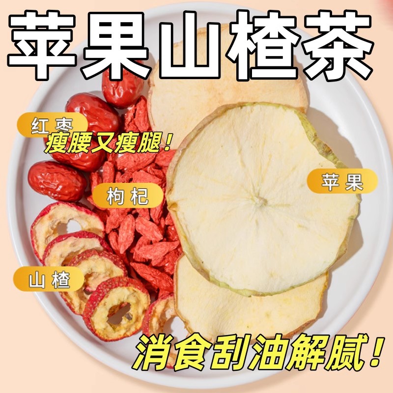 苹果山楂红枣枸杞油汤脂茶包袋