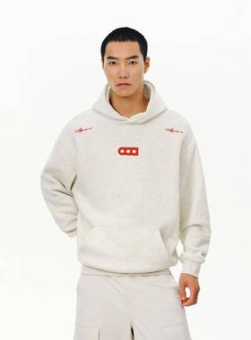 ATRY卫衣男款连春秋国潮牌美AY25627式帽高街休闲运 刺动重磅绣情