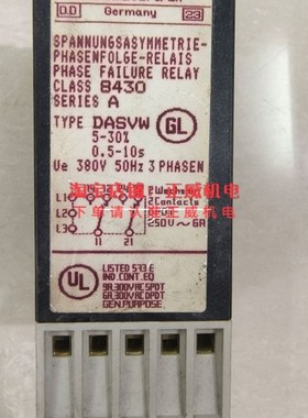 SQUAREe D COMPANY德国产时间继电器DASV DASVW三相380V