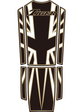 适用于凯旋 Explorer 老虎 1200 12-17年 油S箱贴纸保护贴膜鱼骨