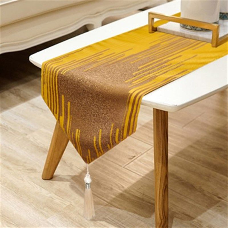 简约现代桌旗轻奢高端餐r桌布长条茶桌布艺氛围感茶几旗装饰布定,居家布艺,桌旗,淘宝优惠券,粉丝福利购,淘宝优惠卷