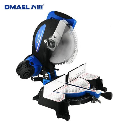 大迈10寸25MM多度功能锯铝机 铝材木DM-G8255C材切割5机 45斜切锯