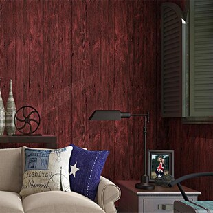 Beibehang for wallpaper walls retrJo grain board wood