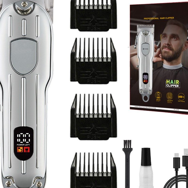 【数显理发器-TTLY】液晶数显C大功率电动理发器刀头可调电推剪,个人护理/保健/按摩器材,理发器,淘宝优惠券,粉丝福利购,淘宝优惠卷