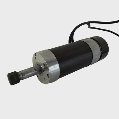 500w无刷主轴电机精雕机主轴w马达12000RPM直流打磨钻孔高速风冷