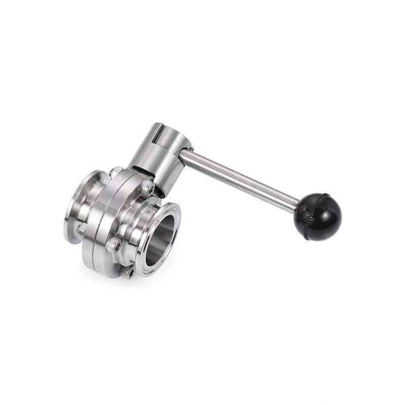 304不锈钢快装蝶阀食品卫生级硅胶手动快接卡箍式卡盘阀门粉尘316,五金/工具,蝶阀,淘宝优惠券,粉丝福利购,淘宝优惠卷