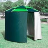 户外渔具钓鱼伞帐篷伞2.2米2.4米万向防雨防晒钓鱼遮阳伞鱼伞便携