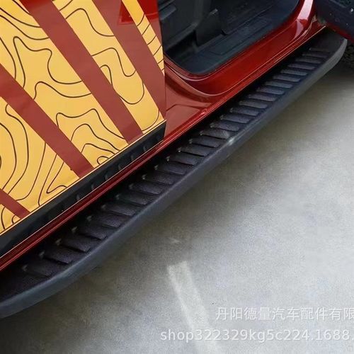 跨境烈马踏板适用于21n-23福特bronco侧踏板侧踏杠 福特烈马脚踏