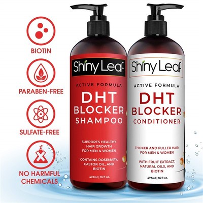 Shiny Leaf DHT pBlocker Conditioner for Hair Loss