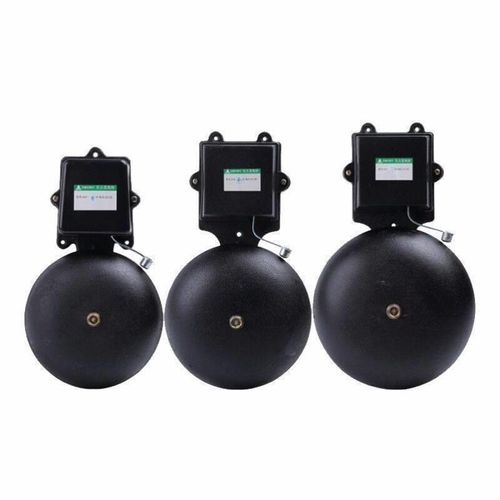 巨成铸铁电铃工厂上下班学校上下课车间铃声器220V打Y铃仪6寸一个