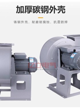 新款CF-11低噪声多翼式离心风机220工业380VR厨房排油烟耐高温离