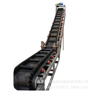 面粉装卸车皮带n机10米长粮食输送机沙子皮带输送机