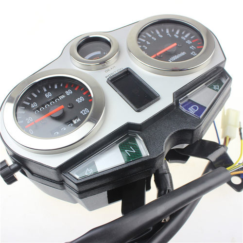 机车配件适用于银豹125老款仪表总成HJ125-O7里程表 转速表码表