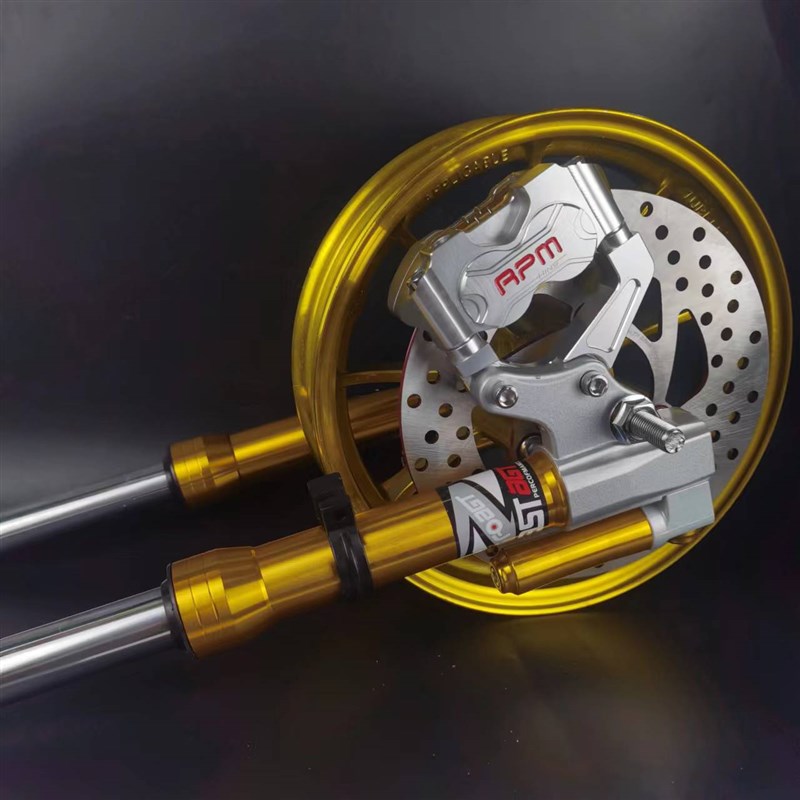 电动车27芯前减震一套009小龟/巧格/九号FI90/f60鬼S火/DE3碟刹套